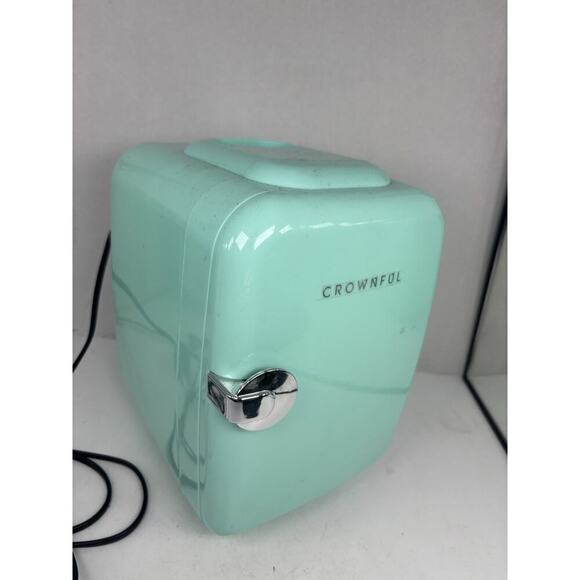 CROWNFUL Mini Fridge 4 Liter/6 Can Portable Cooler and Warmer Personal Refrig... - Picture 3 of 8